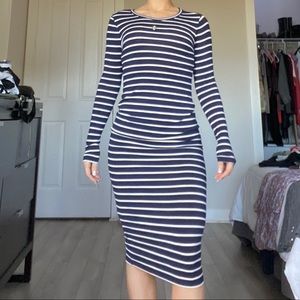 Long sleeve maxi dress